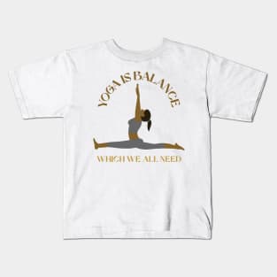 Yoga Mind Kids T-Shirt